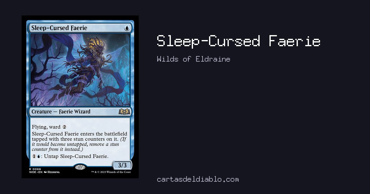 Sleep-Cursed Faerie